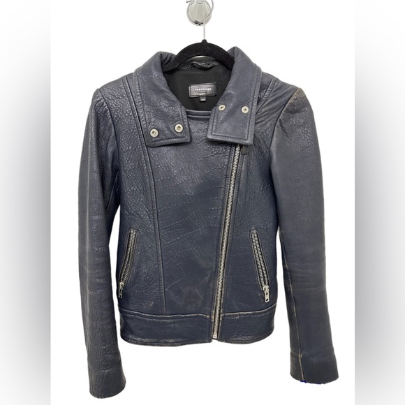 Mackage leather biker jacket - Picture 2 of 9